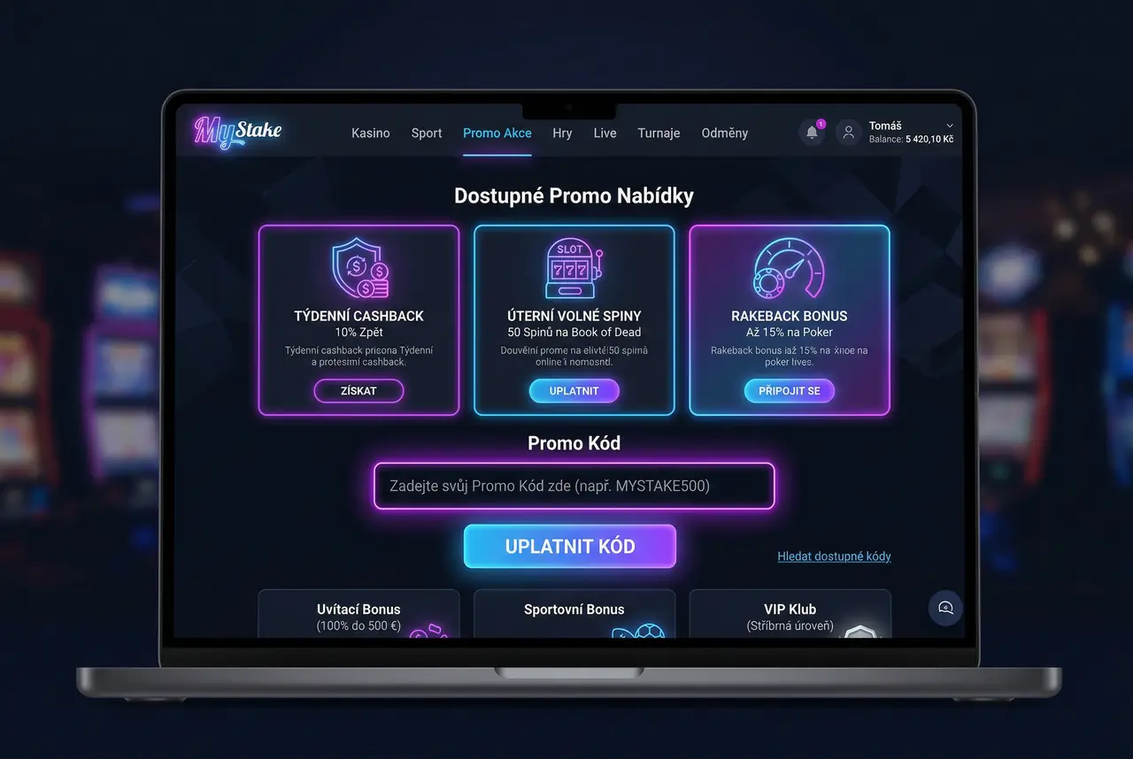 Přehled bonusů a mystake promo code